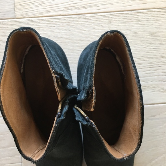 Isabel Marant dicker faded charcoal grey boots 35 - Picture 10 of 10